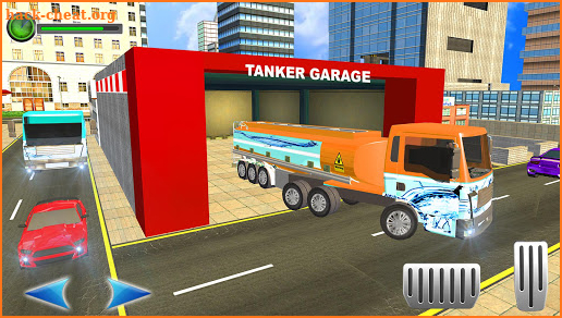 Offroad Water Tank Transport Truck Driving Game screenshot