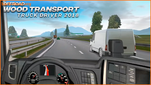 Offroad Wood Transport Truck Driver 2018 screenshot
