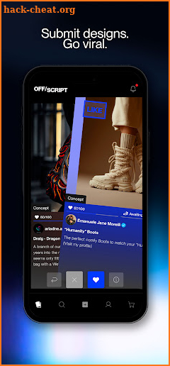 Off/Script: Design, Earn, Shop screenshot