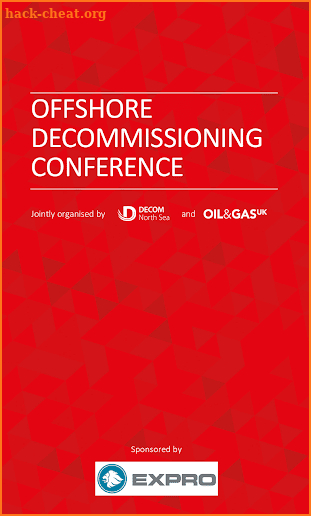 Offshore Decommissioning Conference 2018 screenshot