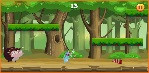 Oggy vs Bob : jungle running adventure screenshot