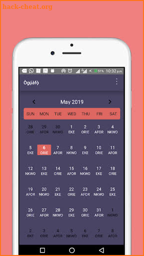 Oguafo - Igbo Calendar App screenshot