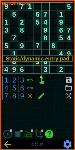 Oh, and again a Sudoku game (Lite) screenshot