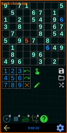 Oh, and again a Sudoku game (Lite) screenshot