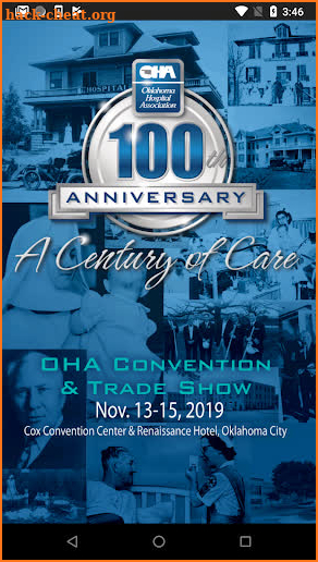 OHA Annual Convention 2019 screenshot