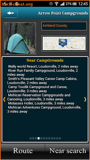 Ohio Campgrounds screenshot