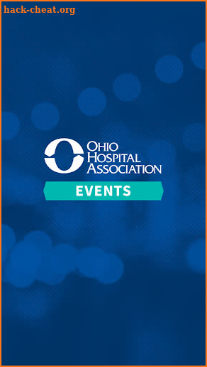 Ohio Hospital Assoc.  Events screenshot