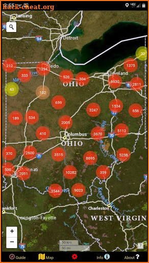 Ohio Mushroom Forager Map Morels Chanterelles screenshot