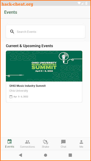 OHIO Music Industry Summit screenshot