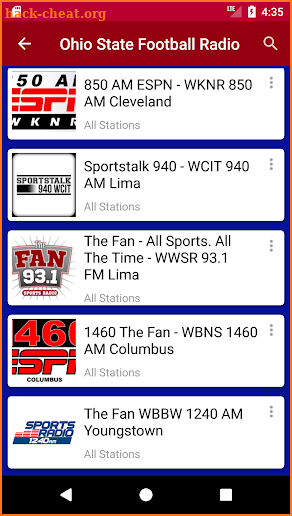 Ohio State Football Radio screenshot