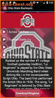 Ohio State Ringtones Official screenshot
