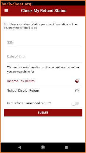 Ohio Taxes screenshot