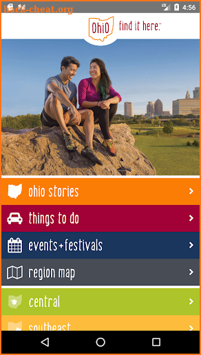 Ohio Travel Guide, TourismOhio screenshot