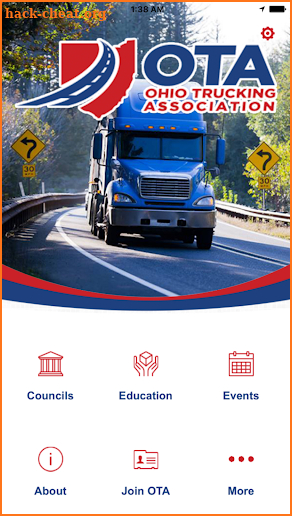 Ohio Trucking Association screenshot