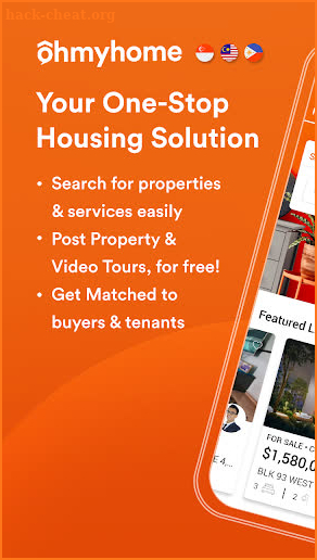 Ohmyhome - Buy Sell Rent House SG, MY, PH screenshot