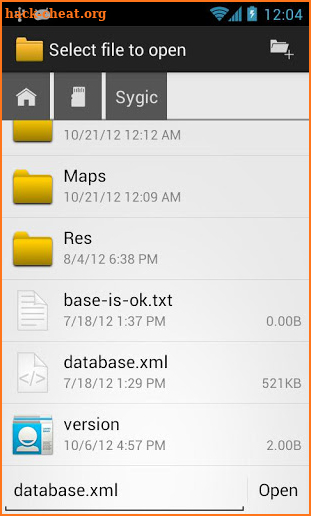 OI File Manager screenshot