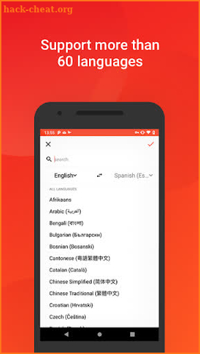 Oiga translate -  picture and voice translator screenshot