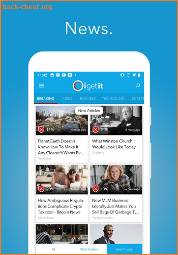Oigetit - We filter fake news. screenshot