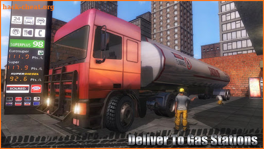 Oil Cargo Transport Truck screenshot