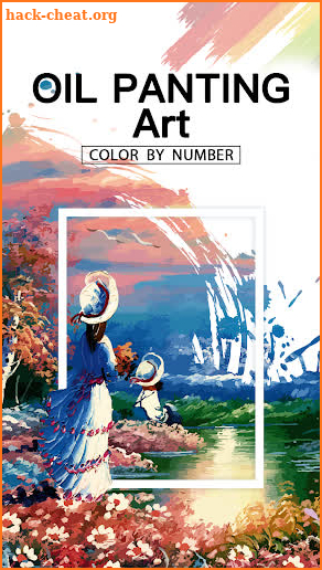 Oil Painting Art : Coloring Book & Color By Number screenshot