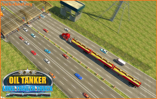 Oil Tanker Long Trailer Truck Simulator-Road Train screenshot