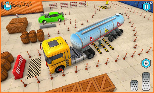 Oil Tanker Parking Game: Real Truck Driver Parking screenshot