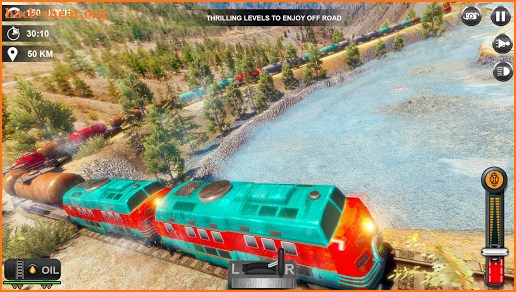 Oil Tanker Train Simulator 2020: Pro Transporter screenshot