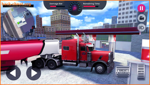 Oil Tanker Transporter Truck Driving Simulator screenshot
