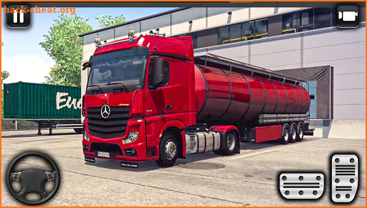 Oil Tanker Transporter Truck Games 2: Free Driving screenshot