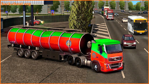 Oil Tanker Truck Cargo Simulator Game 2020 screenshot