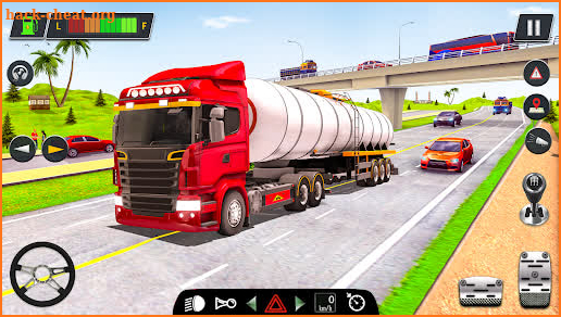 Oil Tanker Truck: Driving Game screenshot