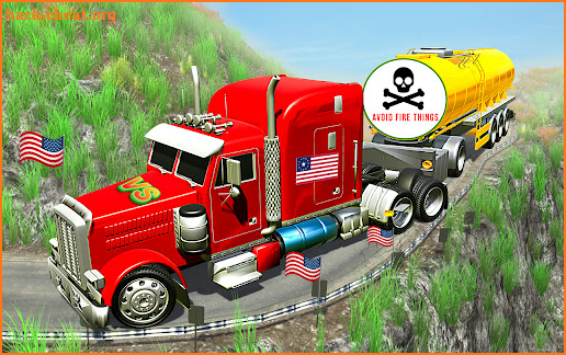 Oil Tanker Truck Driving Games screenshot