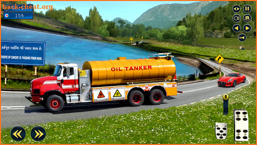 Oil Tanker Truck Driving Simulator Game Offroad 3D screenshot