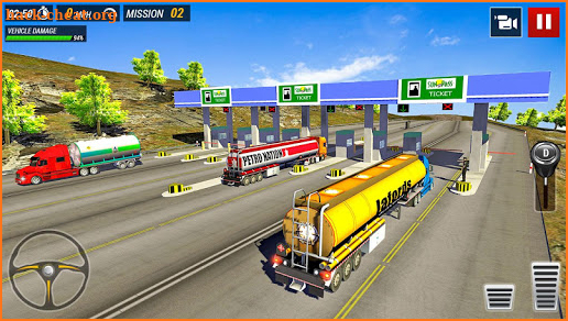 Oil Tanker Truck Games 2019 screenshot