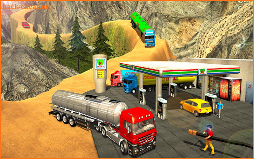Oil Tanker Truck Transporter Driving Simulator screenshot