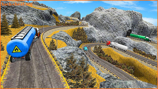 Oil Tanker Truck - Uphill Driving Simulator 2019 screenshot