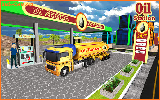 Oil Tanker Usa Truck Driver Transport Cargo 3D 🚚 screenshot