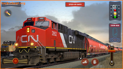 Oil Train Driving Games screenshot