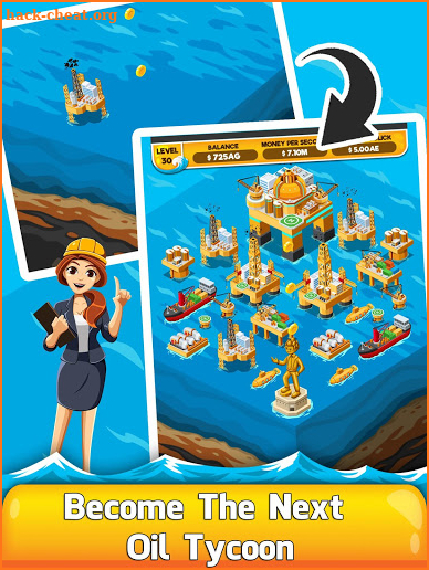 Oil Tycoon 2 - Idle Clicker Factory Miner Tap Game screenshot