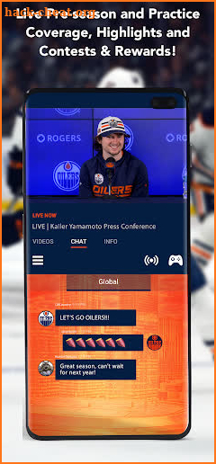 Oilers+ screenshot