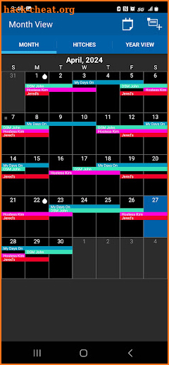 Oilfield Calendar screenshot