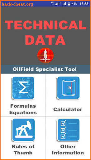 OilField Formulas screenshot