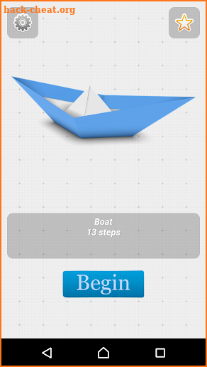 Oirgami Boats Instructions 3D screenshot