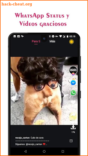 Ojoo - WhatsApp Status y Videos graciosos screenshot
