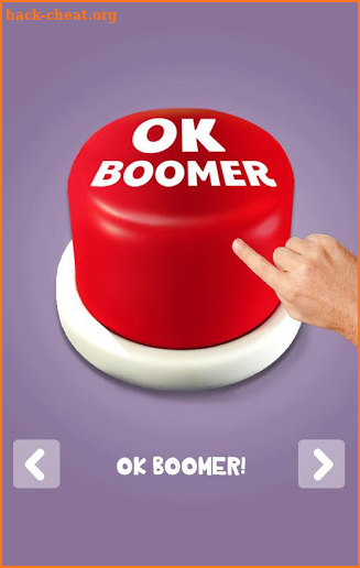 Ok Boomer Meme Button screenshot