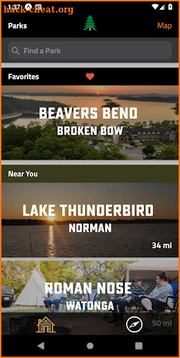 OK State Parks Official Guide screenshot