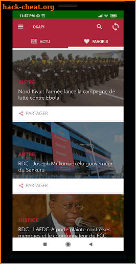 OKAPI Congo screenshot