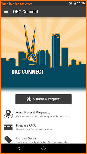 OKC Connect screenshot