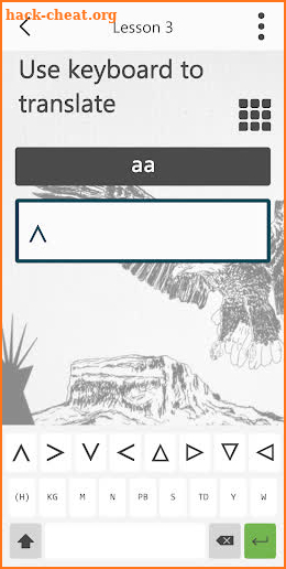 o(kg)ee - Blackfoot Language Application screenshot
