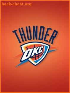 Oklahoma City Thunder Wallpaper Art screenshot